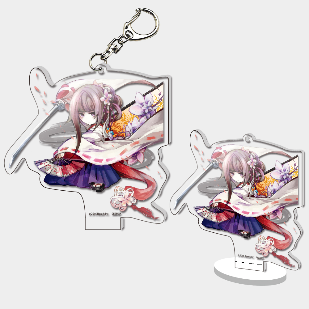 DEEMOスタンドアクリルキーホルダー(Saika)